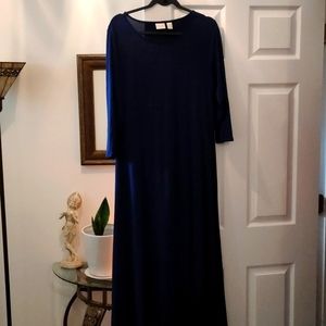 Chico's Travelers, size 2, navy blue dress